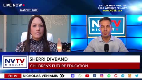 Sherri Divband Discusses Children's Future Education with Nicholas Veniamin