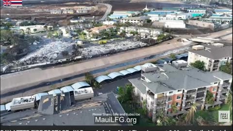 LAHAINA, Maui, HAWAII - Video Compilation of the FIRE/ATTACK & AFTERMATH on 8/8/23