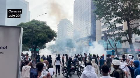 Venezuela Elections: Protesters Clash With Police in Caracas