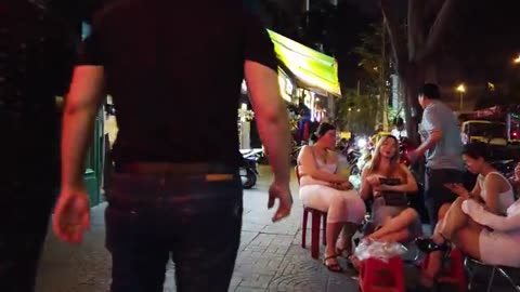 Vietnam Nightlife 2023 vn _ Walking Tour to Explore Saigon City Today