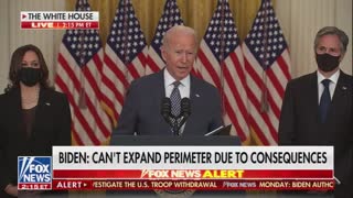 UNBELIEVABLE: Biden Says He's Relying on Taliban Terrorists to Help Get American Citizens to Safety