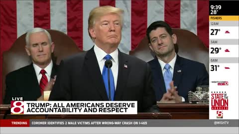 President Donald Trump's full State of the Union Address - January 30, 2018