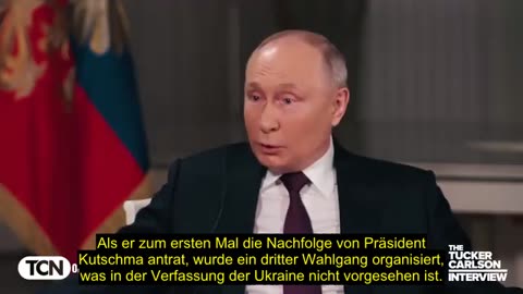Tucker Carlson Interview mit Vladimir Putin 08.02.2024