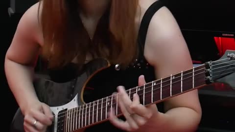 Judas Priest - Painkiller | Guitar Solo By Juliana Wilson