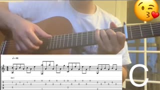 faded Alanwalker intro guitar tutorial