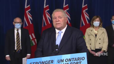 COVID-19: Ontario Premier Doug Ford announces timeline for easing restrictions – February 14, 2022