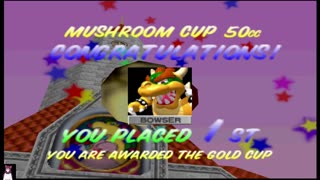 Pixie Races Mario Kart 64 Part 1