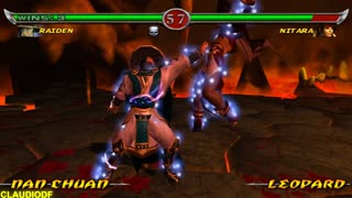 Mortal Kombat Deadly Alliance - Raiden Playthrough on PS2