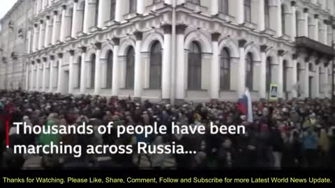 Latest World News | Alexei Navalny: Police detain hundreds of protesters across Russia