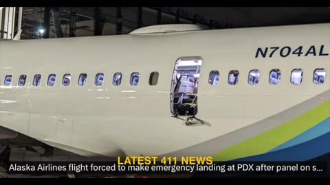 Alaska Airlines plane lands in Portland after losing window in mid-air