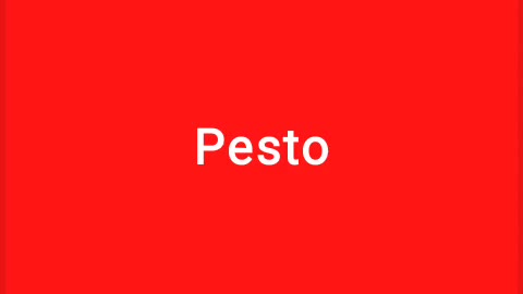 Pesto Sauce