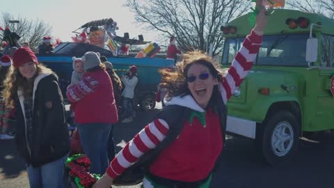 Coolwag at the Bentonville Christmas Parade