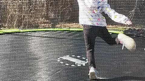 Trampoline kids trick moves