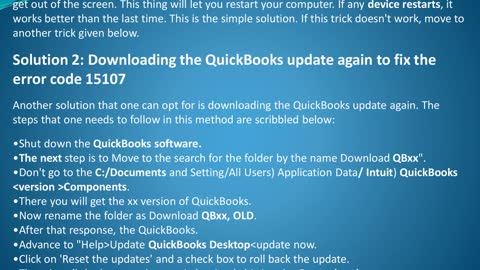 How to Fix QuickBooks Payroll Update Error 15107?