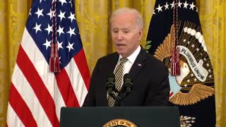 'Naked Friends': This Is an Actual Biden Quote From an Actual Presser You Have to See to Believe