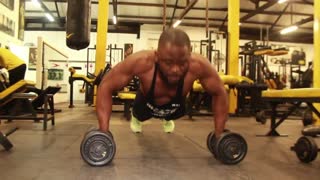 Dumbbell chest workout