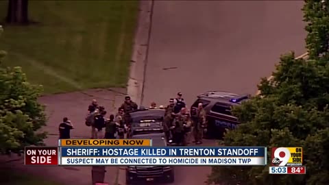 Sheriff: Elderly hostage killed in Trenton standoff