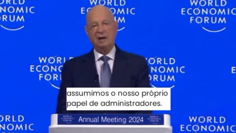 Klaus Scwhab acaba de se nomear como o "curador do futuro" da Terra.