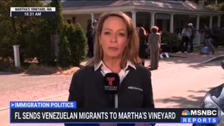 MSNBC Reports Migrants Are Thankful That DeSantis Sent Them To Martha's Vineyard