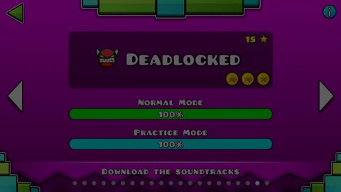 Geometry Dash - "Deadlocked" 100% Complete [All Coins] | XDarkGamer