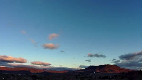 Blue Ridge Sunrise over Roanoke