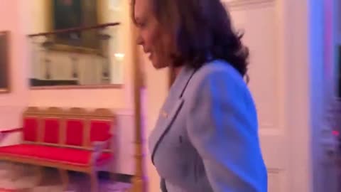 Kamala Goes Silent As Reporters Ask About Migrants Dropped In Front Of Her House