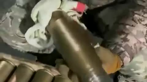 Ukrainian military shows Polish 57-mm shells for C-60