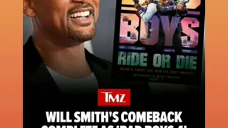 Will Smith makes a big come back along with friend Martin Lawrence on bad boys 7/2/24