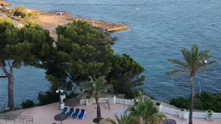 Beautiful view from the hotel where I was vacationing in Mallorca