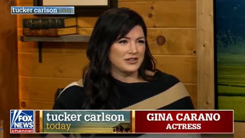 Tucker Carlson with Gina Carano who talks about being bullied by Disney 9/14/22