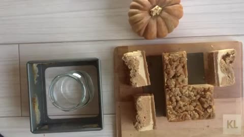Keto Low-Carb Pumpkin Spice Dessert Recipe | Pumpkin Cheesecake Bars