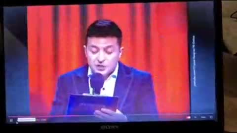 Zelensky Rede, kurz vor Amtsantritt