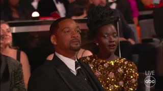 Wow. Will Smith just punched Chris Rock in the face live during the Oscars