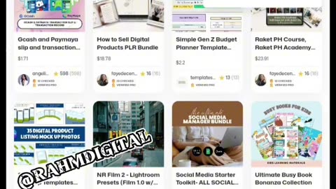 How to Sell Digital Products using Canva and your phone • Step-by-Step Tutorial.