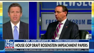 Republican Rep. Ron DeSantis Calls For Rod Rosenstein To Recuse Himself, Threatens Impeachment