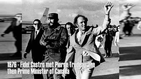 Justin Trudeau could be Fidel Castro's son