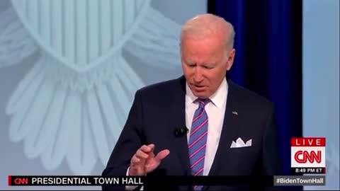 Biden's PATHETIC Response to Soaring Gas Prices Stuns Town Hall