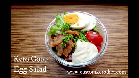 Keto Cobb Egg Salad