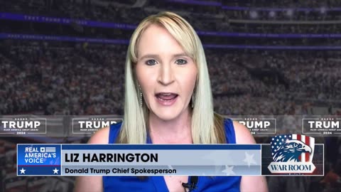 Liz Harrington: "She's no where in the same league as President Donald Trump"