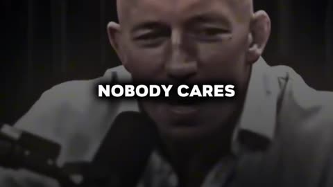 No body really cares about you you the one who have to .