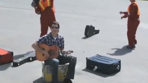 United Airlines refused to pay for his broken guitar