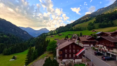 Swiss Valley Keintal | Timelapse | Sunset