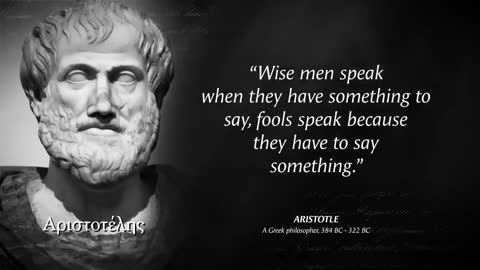 Aristotle's Quotes which are better Known in Youth to Not to Regret in Old Age