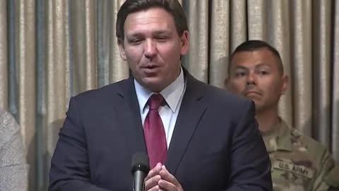 Gov. Ron DeSantis reacts to Elon Musk saying he would vote for him if he ran for president