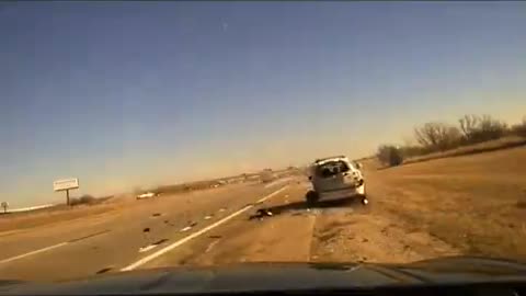 Distracted driver causes a horrible accident