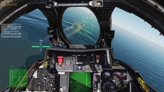 DCS | F-14 | Carrier landing VERY LOW fuel