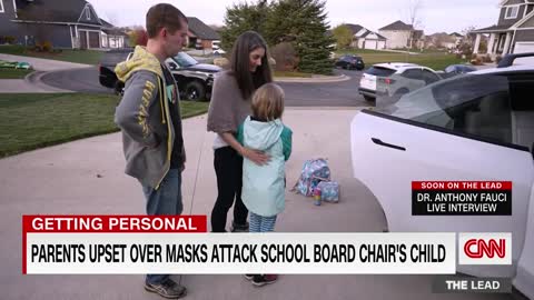 #CNN #News Parents upset over mask mandates attack school board chair's child online