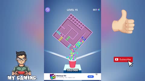 Multi Maze 3D - Satisfying and relaxing Mobile Games (Levels 15-16)