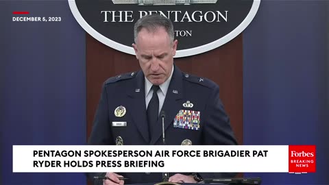 Pentagon Spokesperson Asked Point Blank About Tubervilles Drop Of Blanket Military Nomination Hols