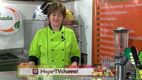 Receta Saludable: Smoothie de Banano- Hogar Tv por Juan Gonzalo Angel. Mmmmm que delicia el banano!